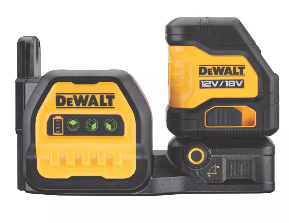 DeWalt DCE088NG18-XJ 18V Li-Ion XR Green Self-Levelling Cross-Line Laser - Bare - Image 3