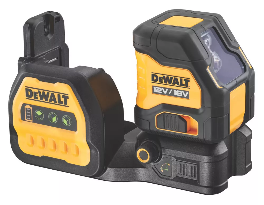 DeWalt DCE088NG18-XJ 18V Li-Ion XR Green Self-Levelling Cross-Line Laser - Bare - Image 4