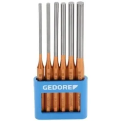Gedore 119L 6 Piece Pin Punch Set 4-10mm In Holder