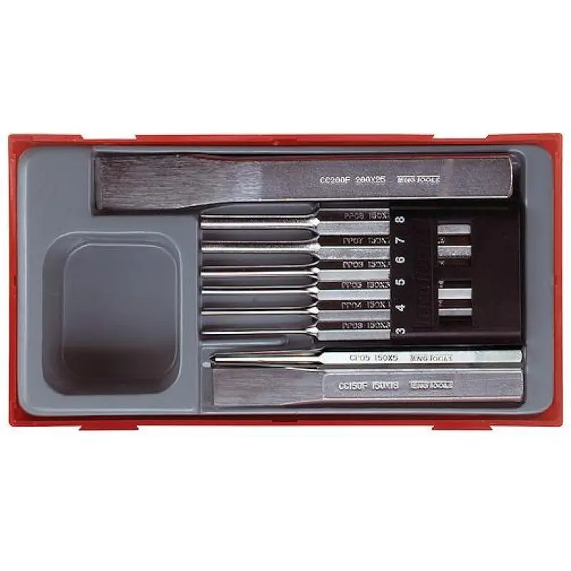 Teng TTPC09 Punch & Chisel Set