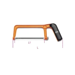 Beta Tools BETA 1725CR MINI HACKSAW FRAME 250mm