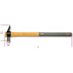 Beta Tools Beta 1376XT Claw Hammer With Square Pein, Magnet &amp; Nail Holder 300g