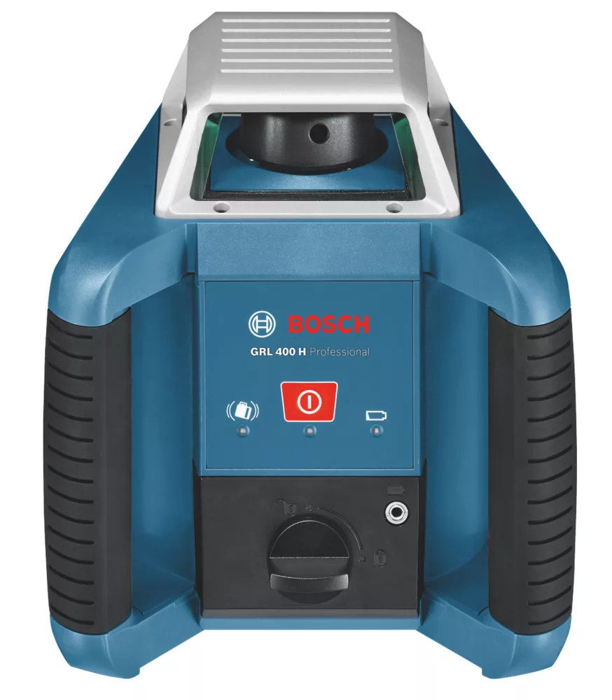 Bosch GRL400 Red Self-Levelling Rotary Laser Level With Receiver - Image 2