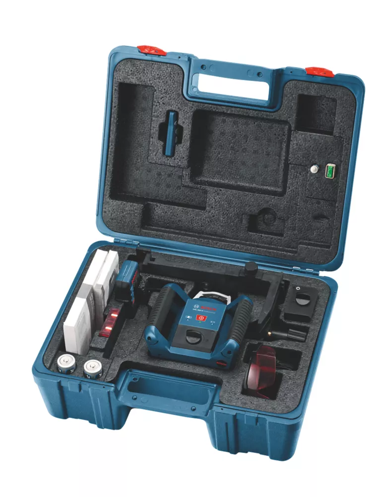 Bosch GRL400 Red Self-Levelling Rotary Laser Level With Receiver - Image 4