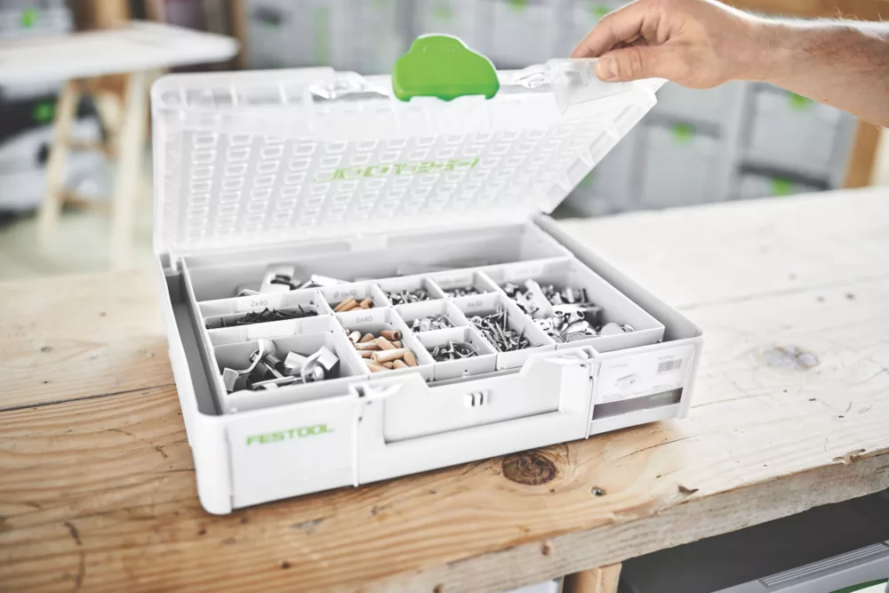 Festool 204853 Systainer³ Organizer SYS3 ORG M 89 22xESB Stackable Organiser 15 1/2 X 11 1/2" - Image 2