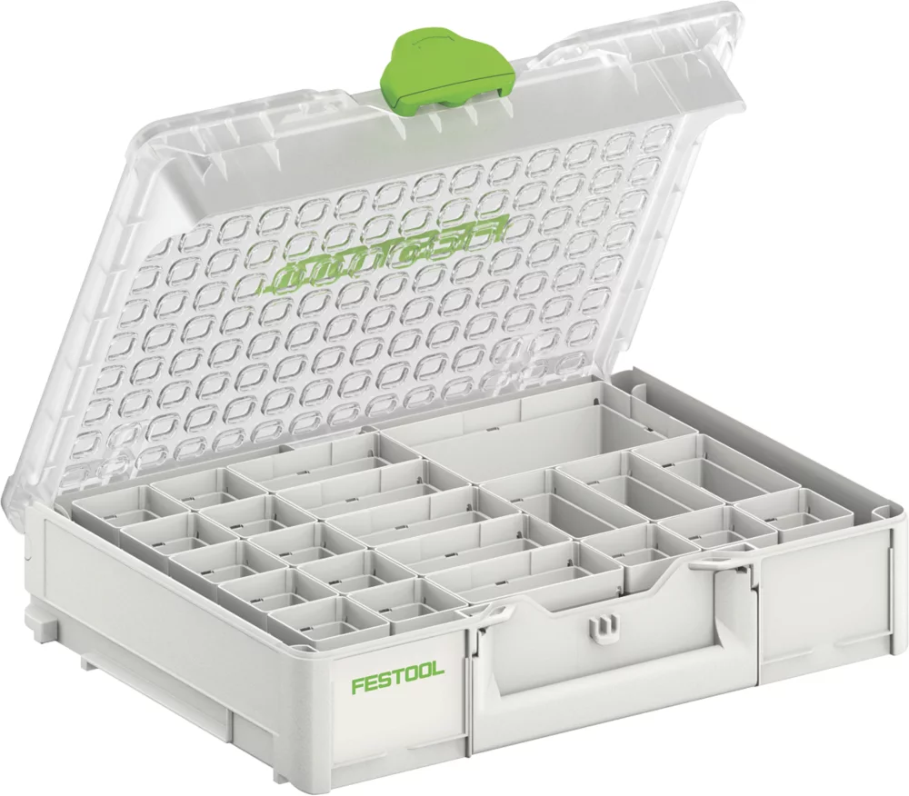 Festool 204853 Systainer³ Organizer SYS3 ORG M 89 22xESB Stackable Organiser 15 1/2 X 11 1/2"