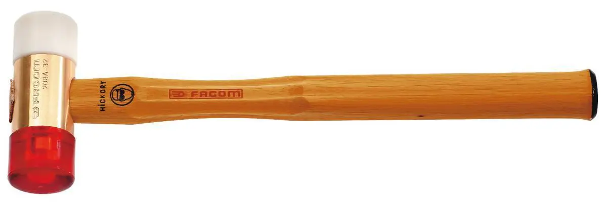 Facom 208A.60CBA Interchangeable-Tip Mallet 60mm Diameter