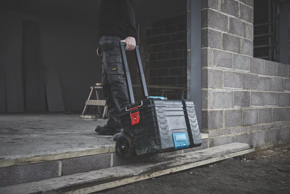 Erbauer Connecx Toolbox With Wheels - Image 6