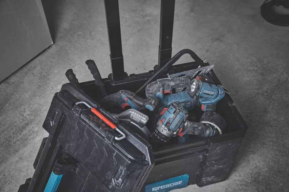 Erbauer Connecx Toolbox With Wheels - Image 7