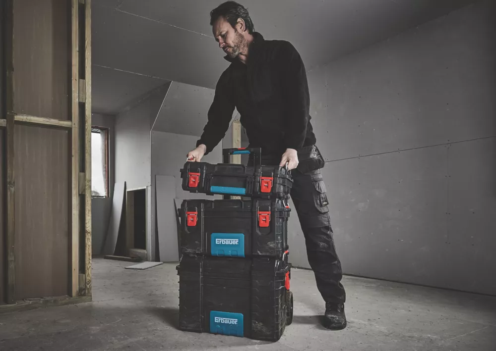 Erbauer Connecx Toolbox With Wheels - Image 8