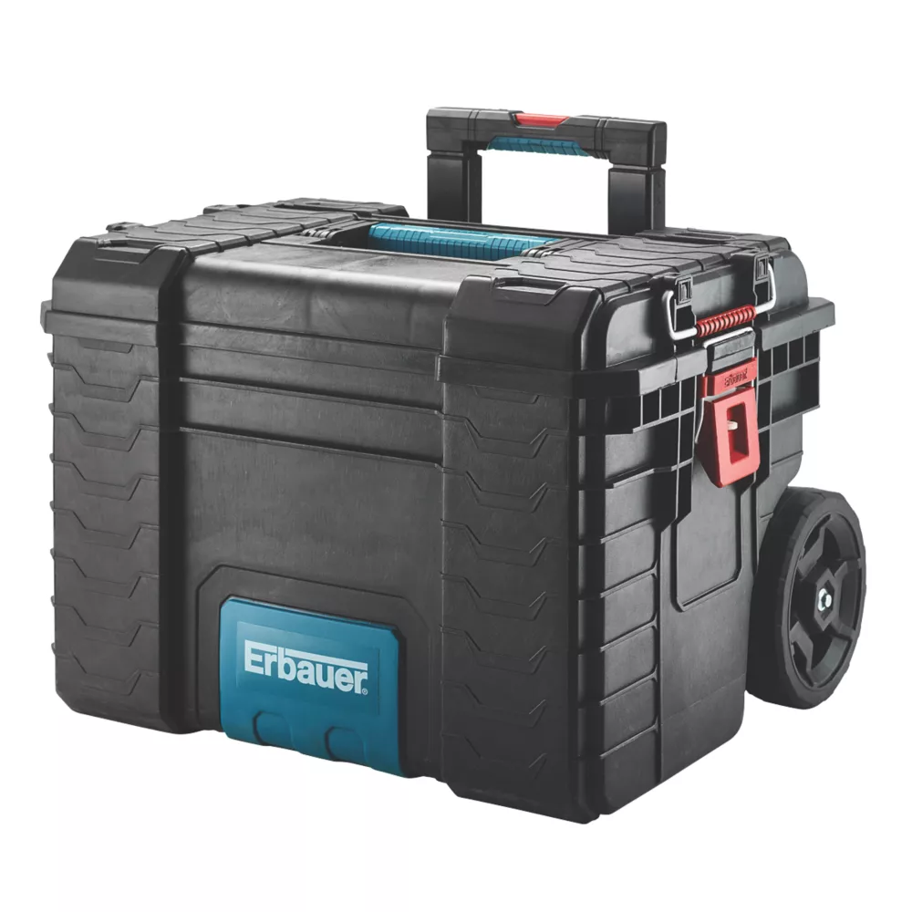 Erbauer Connecx Toolbox With Wheels