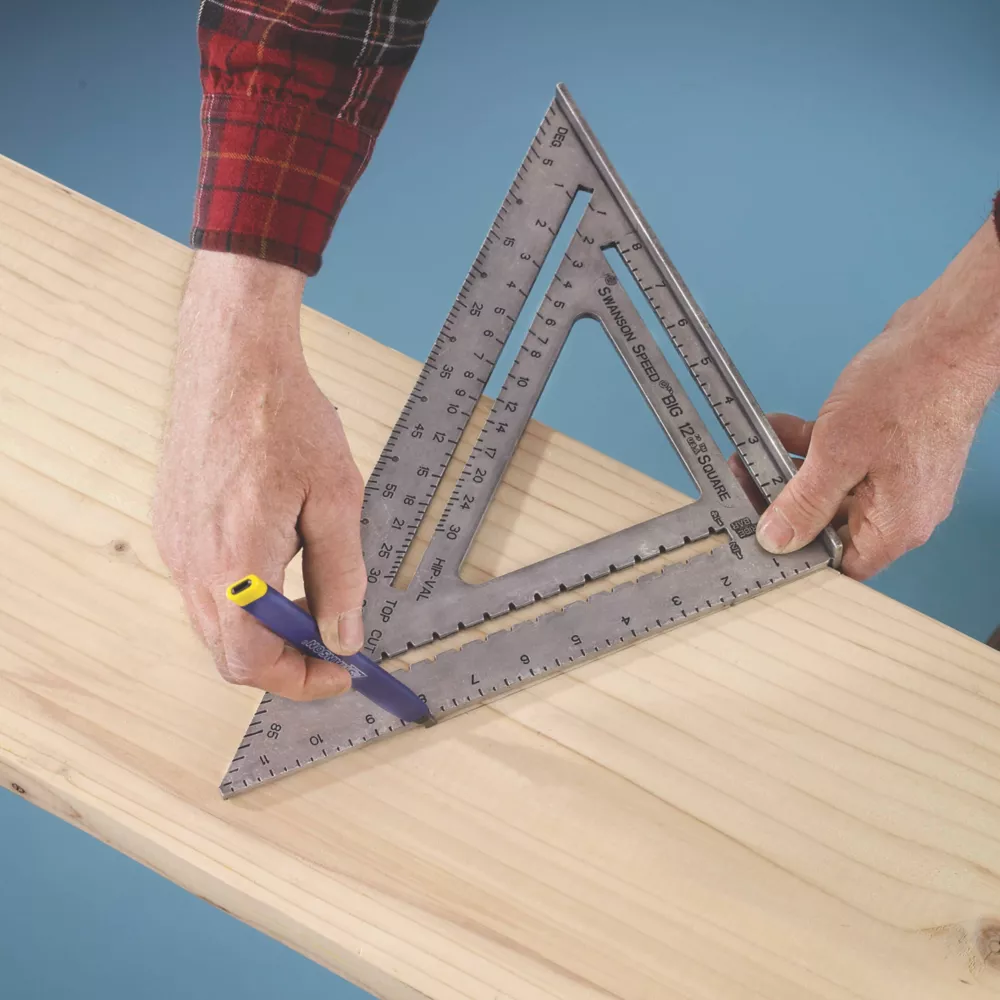 Swanson Tools Rafter Square 7" / 12" (178mm / 305mm) - Image 4