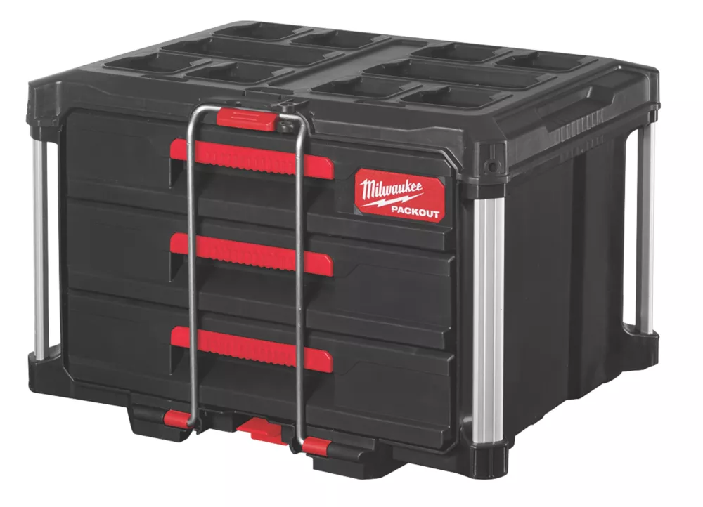Milwaukee Packout 3 Drawers