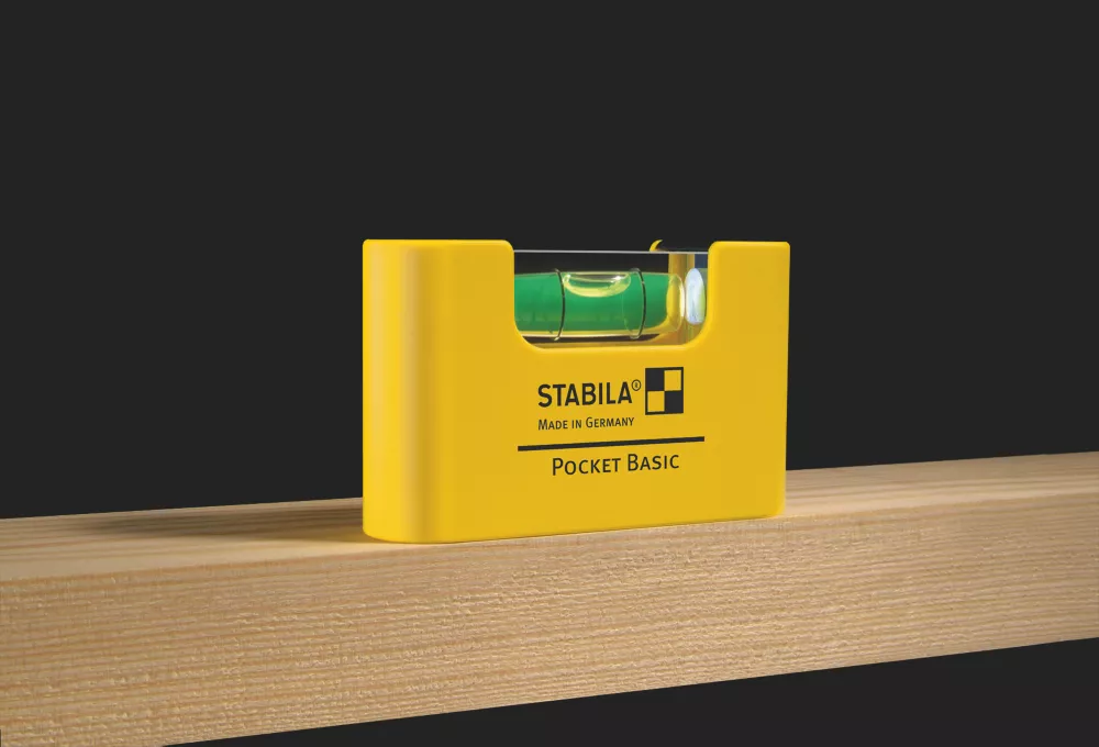 Stabila Pocket Spirit Level 2.5" (6.5cm) - Image 2