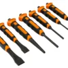 Bahco 3654BMS/7 Comfort Grip 7 Piece Mason's Punch &amp; Chisel Set