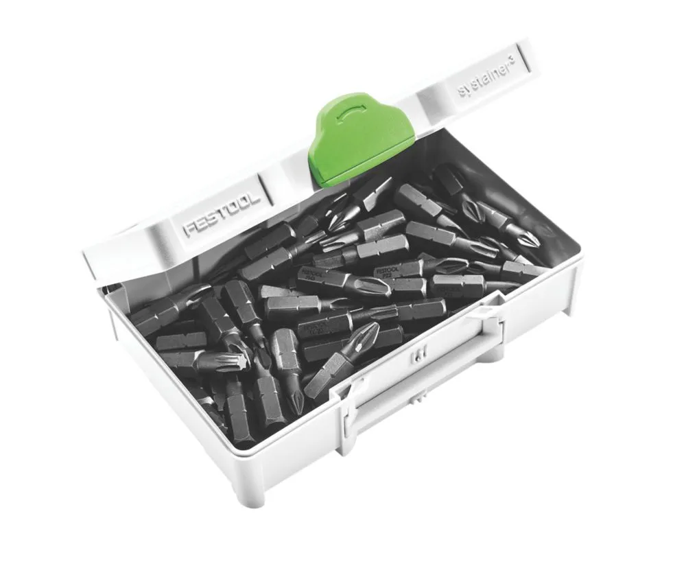 Festool Systainer³ SYS3 XXS 33 GRY Stackable Organiser 4 1/4" - Image 2