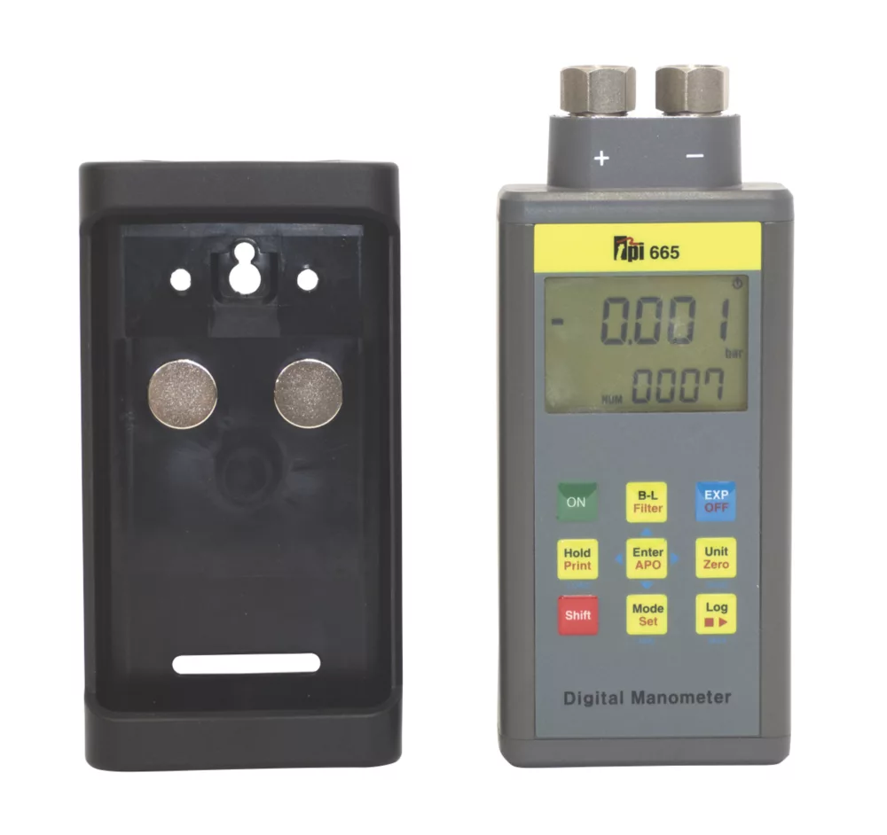 TPI 665 Dual Input Digital Manometer - Image 2