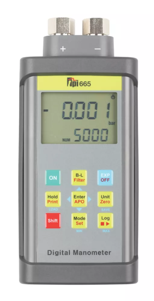 TPI 665 Dual Input Digital Manometer