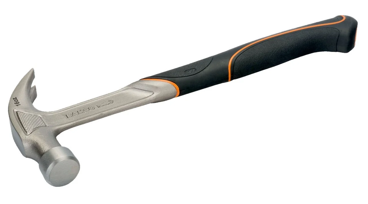 Bahco 529-16-L ERGO™ Claw Hammer With Rubber Grip 16oz - Image 2