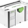 Festool MINI-Systainer T-LOC SYS-MINI 3 TL Stackable Organiser 10 1/2"