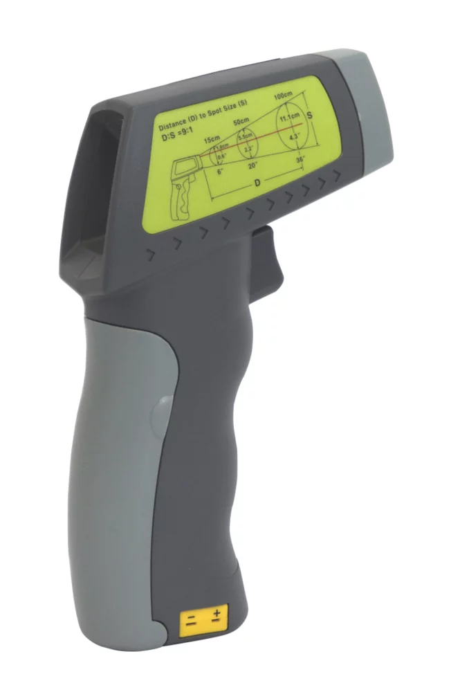 TPI 381a Infrared & Contact Digital Thermometer - Image 2