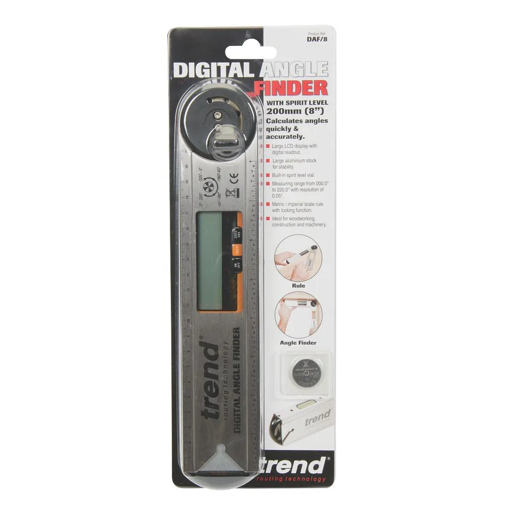 Trend S/DAF/8 Digital Angle Measurer - Image 7