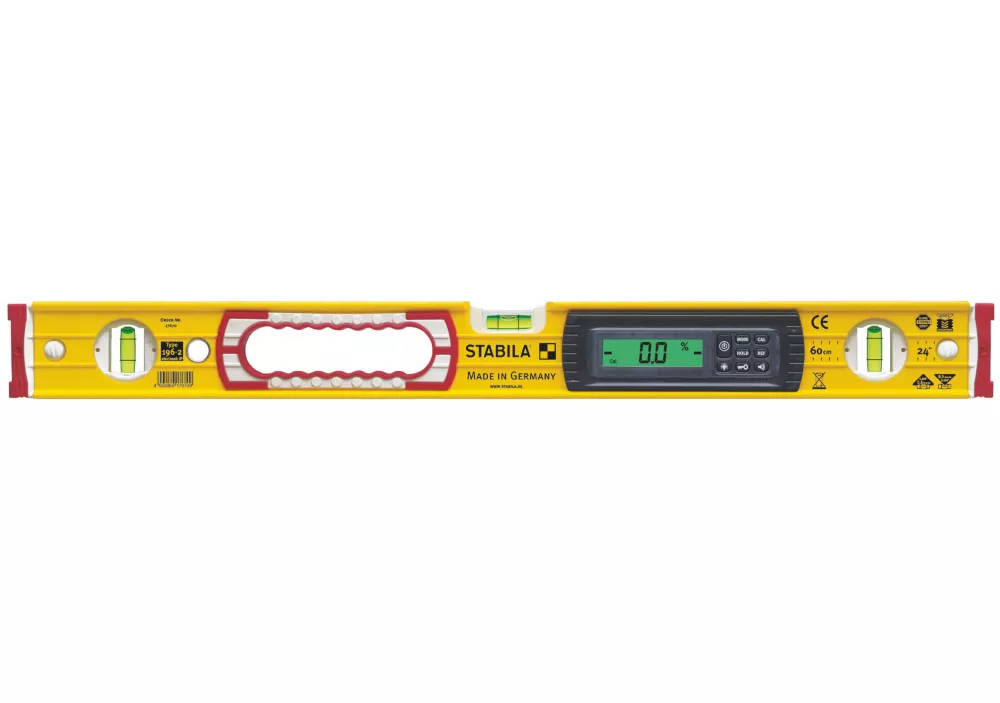 Stabila 196-2 Electronic Spirit Level 24" (60cm) - Image 4