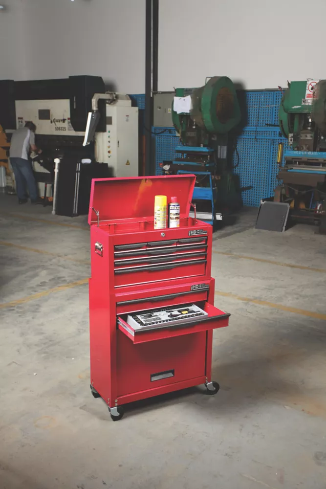 Hilka Pro-Craft 8-Drawer Combination Set With Ball Bearing Drawer Slides - Image 3