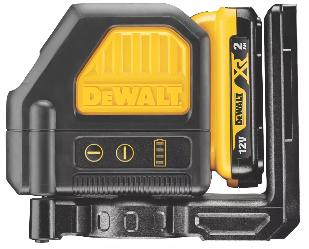 DeWalt DCE088D1R-GB 12V 1 X 2.0Ah Li-Ion XR Red Self-Levelling Cross-Line Laser Level - Image 2