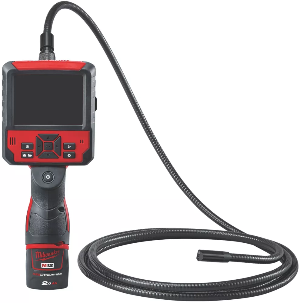 Milwaukee M12ICAV3 Inspection Camera With 3 1/4" Colour Screen - Image 2