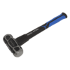 Sealey SLHU041 4lb Unbreakable Club Lump Hammer - Long Handle With Rubber Grip
