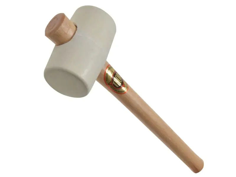 Thor Hammers Thor 952W White Rubber Mallet 54mm 375g