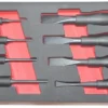 Britool Hallmark HMPC8TC 8 Piece Punch And Chisel Set With Comfort Grip Handles