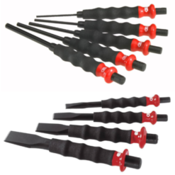 Facom 249-263GPB 9 Piece Punch And Chisel Set With Comfort Grip Handles